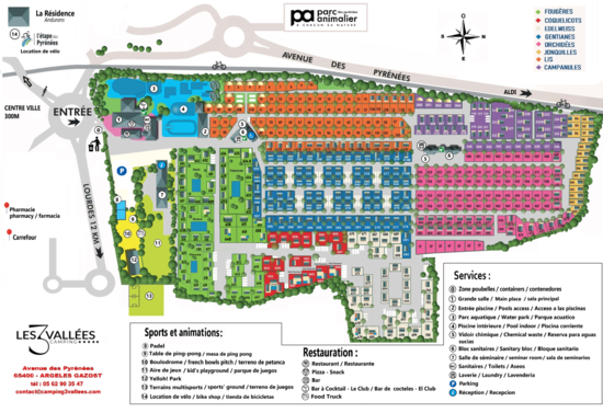 Camping Les 3 Vallees Argeles-Gazost