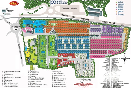 Camping Les 3 Vallees Argeles-Gazost